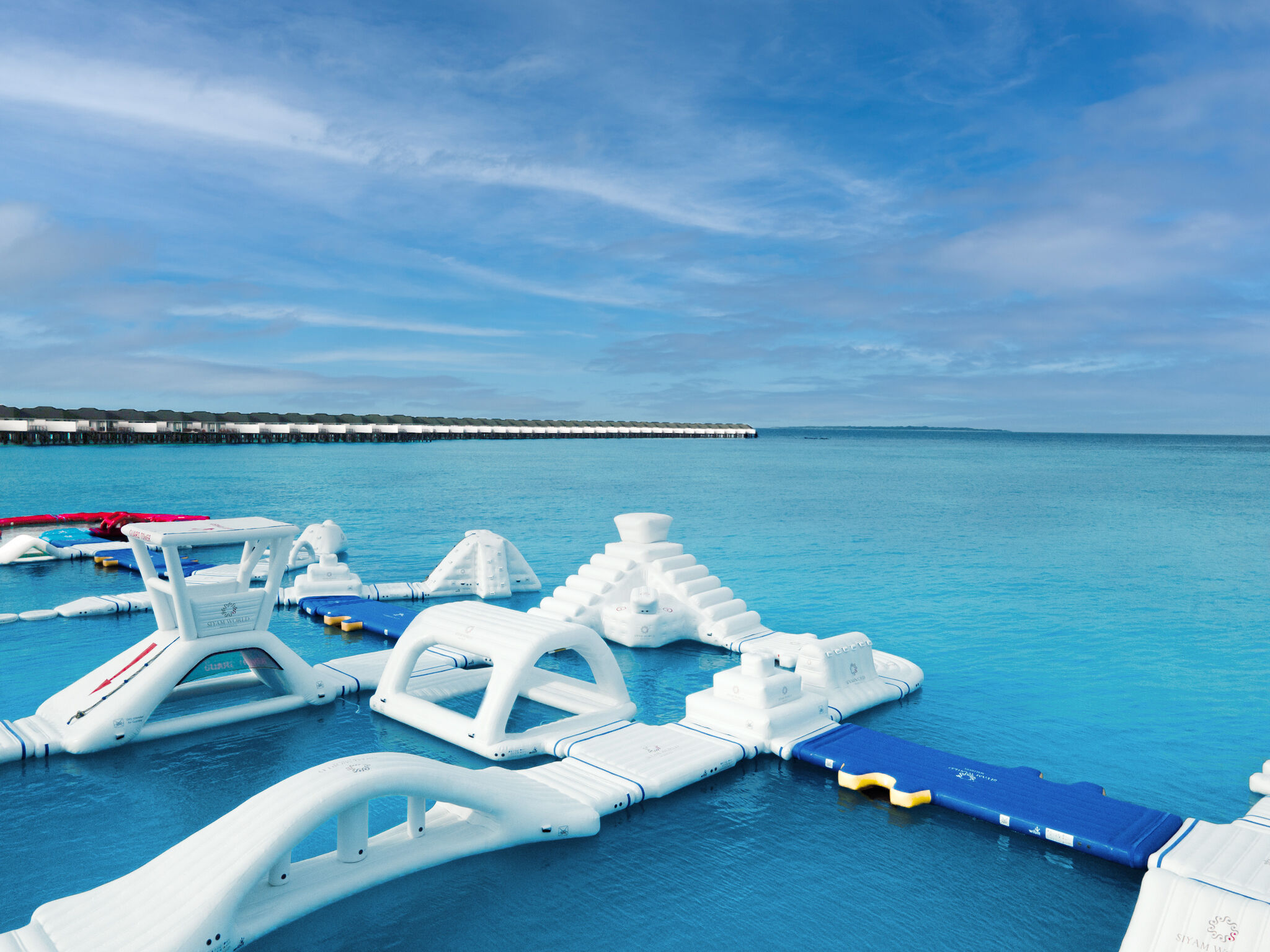 Siyam World Launches Indian Oceans Biggest Floating Water Park Maldives Virtual Tour