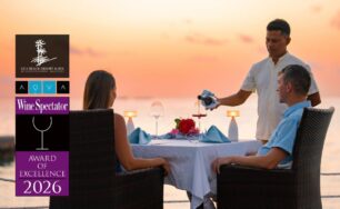 Lily Beach Resort & Spa Celebrates Repeat Success with Wine Spectator’s 2026 Award of Excellence for AQVA Restaurant 