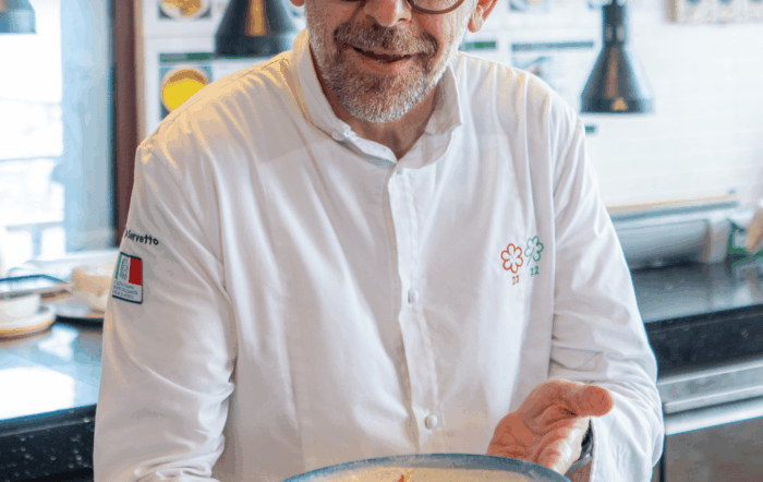 Double Michelin-starred chef Giorgio Servetto – OBLU SELECT Lobigili
