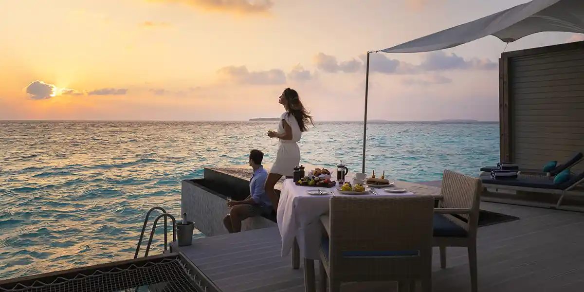 Overwater Pool Villas