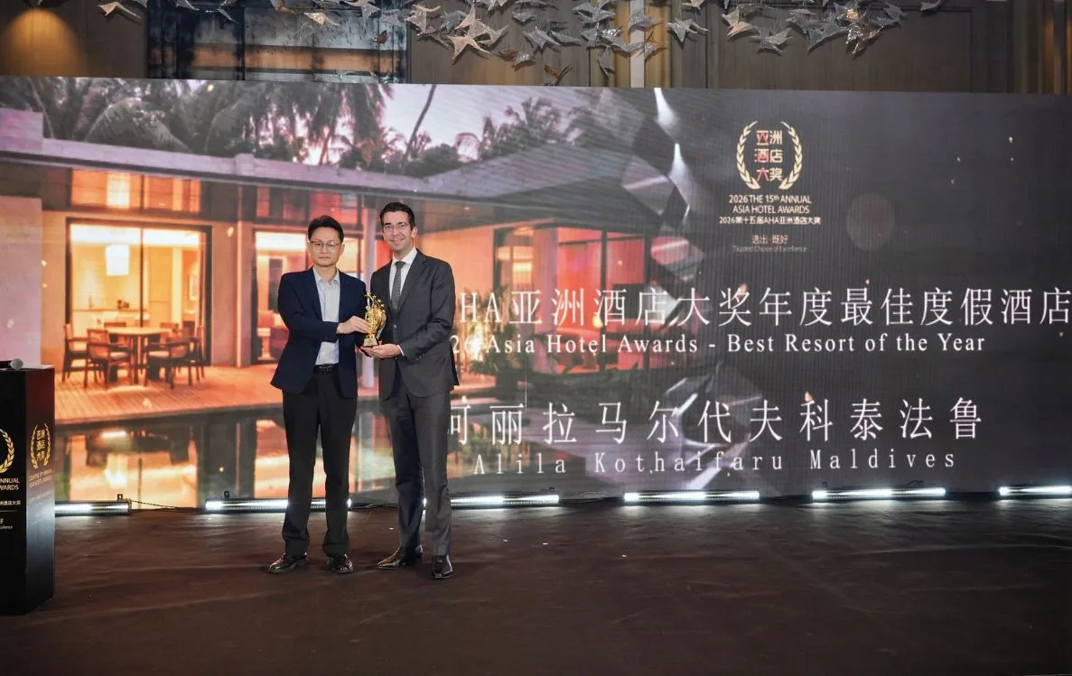 Alila Kothaifaru Maldives Named Best Resort of the Year at the 2026 AHA Asia Hotel Awards