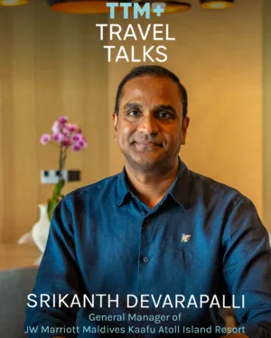 Srikanth Devarapalli – General Manager of JW Marriott Maldives Kaafu Atoll Island Resort