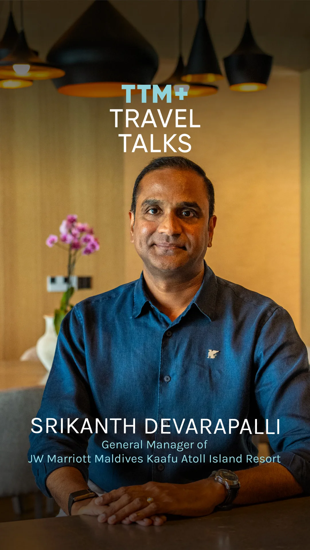 Srikanth Devarapalli – General Manager of JW Marriott Maldives Kaafu Atoll Island Resort