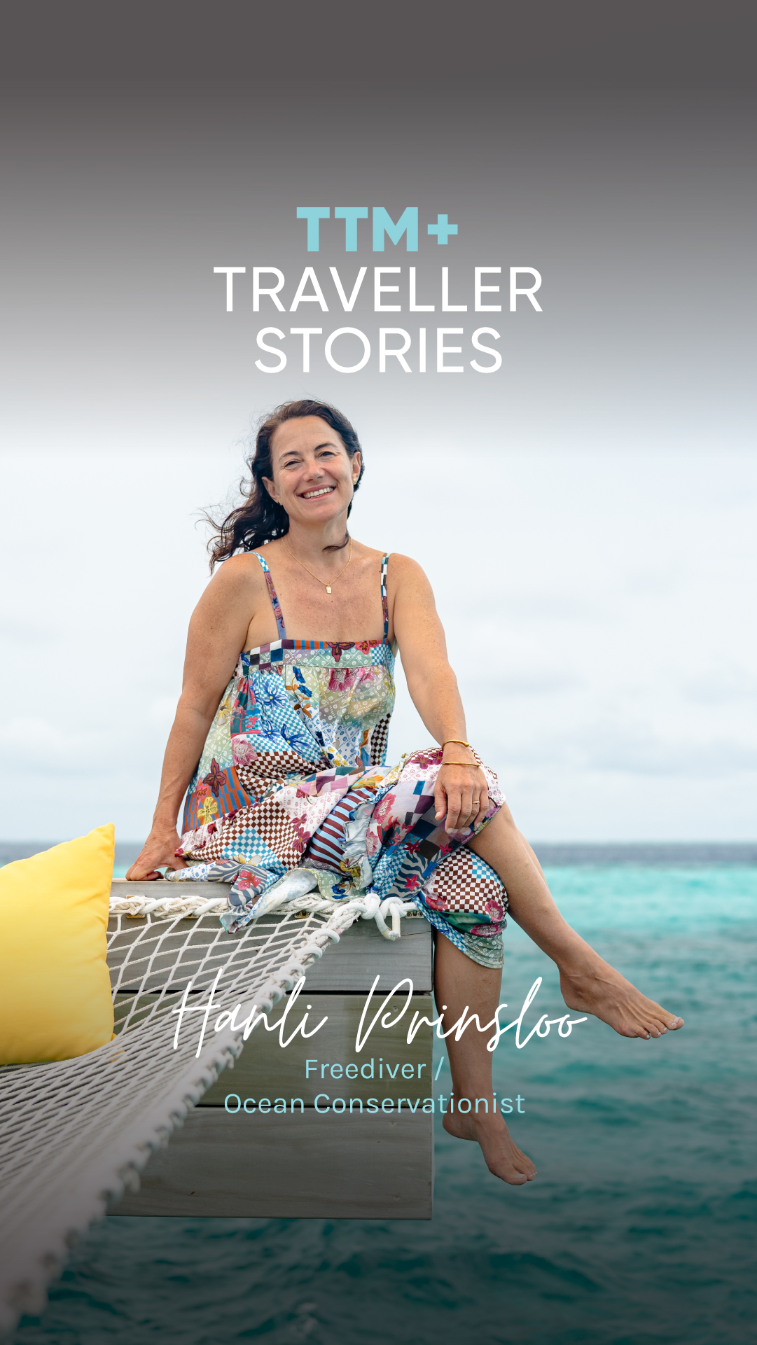 Renowned Freediver and Ocean Advocate Hanli Prinsloo – Avani+ Fares Maldives Resort