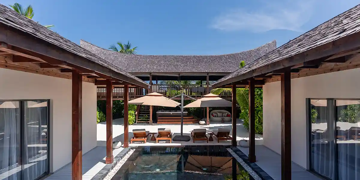 Four-Bedroom Beach Pool Residence